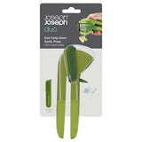 Joseph Joseph Duo garlic press green plastic, UK version