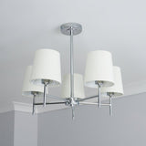 BHS Louisa semi flush ceiling light white chrome - British product