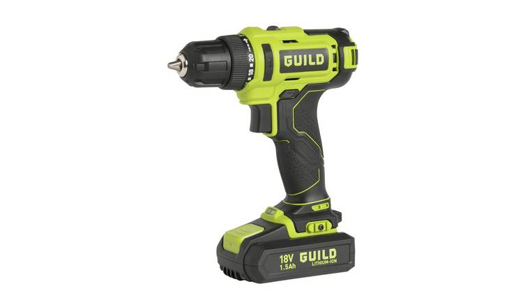 Guild CDT218W3.2 cordless drill driver 1.5Ah 18V (British brand)