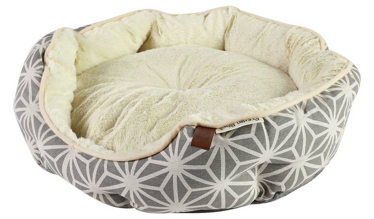 Dreampaws geometric dog bed medium, imported from the UK