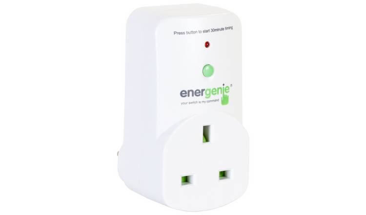 Energenie auto shut off timer plug H10cm W4cm - British product