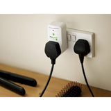 Energenie auto shut off timer plug H10cm W4cm - British product