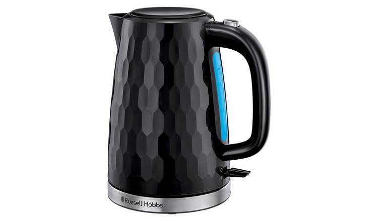 Russell Hobbs Honeycomb Black Plastic Kettle 26051