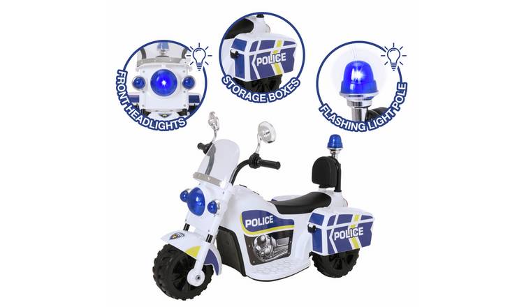 EVO police 6V powered trike for toddlers (British brand)