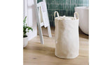 Argos Home cream laundry bag 60L (British brand)
