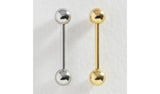Revere gold and silver tongue bar set 15mm, UK version