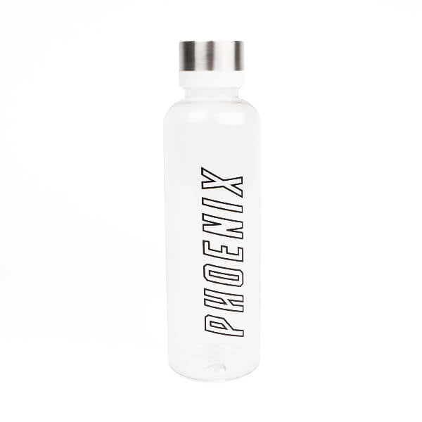 Phoenix Fitness water bottle clear, UK version