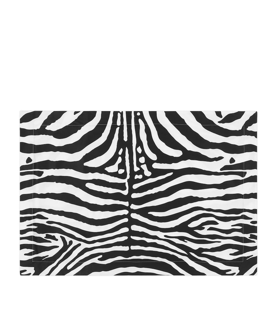 Dolce & Gabbana Casa zebra print pillowcases 60cm x 90cm - British product