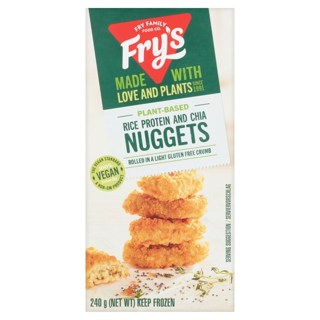 Fry's Family Foods Rice Protein & Chia Nuggets   240g