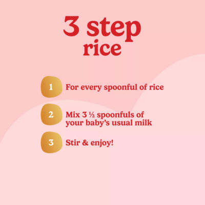 Cow & Gate Baby Rice Cereal 4-6+ Months