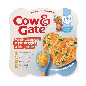 Cow & Gate toddler meal Mediterranean veggies and grains, UK version