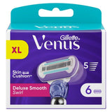 Gillette Venus Deluxe Smooth Swirl Contour Razor Blades   6 per pack GOODS M&S   