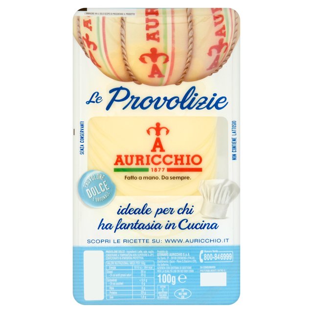 Auricchio Mild Provolone Thin Cheese Slices    100g GOODS M&S   