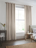 Laura Ashley Swanson natural made to measure curtains, imported from the UK