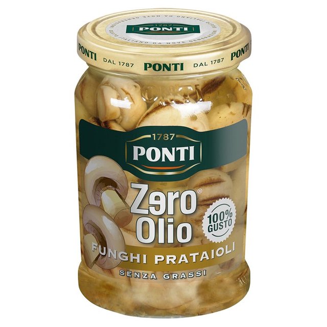 Ponti Zero Oil Grilled Champignon Mushrooms   300g GOODS M&S   