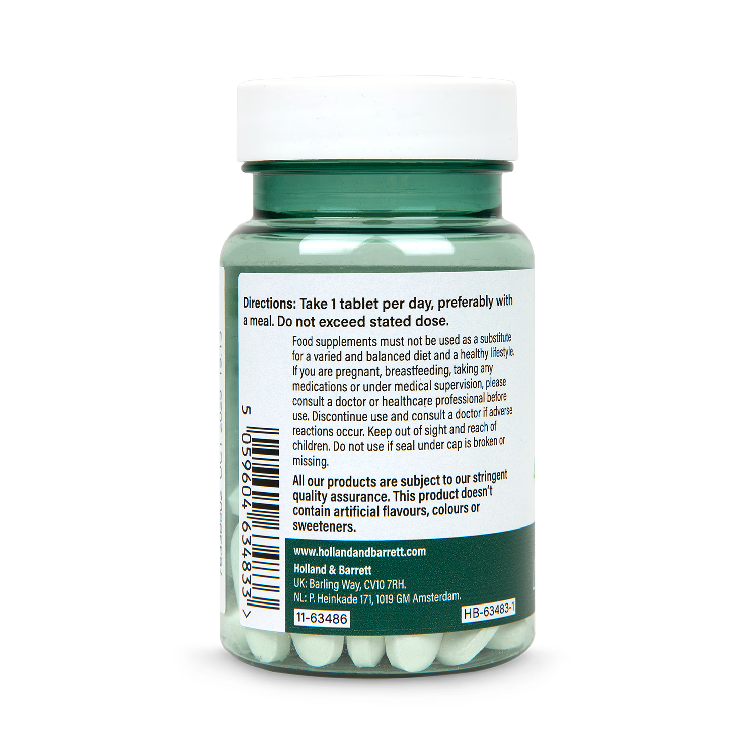 Calcium 400mg and Vitamin D Supplement 30 Tablets
