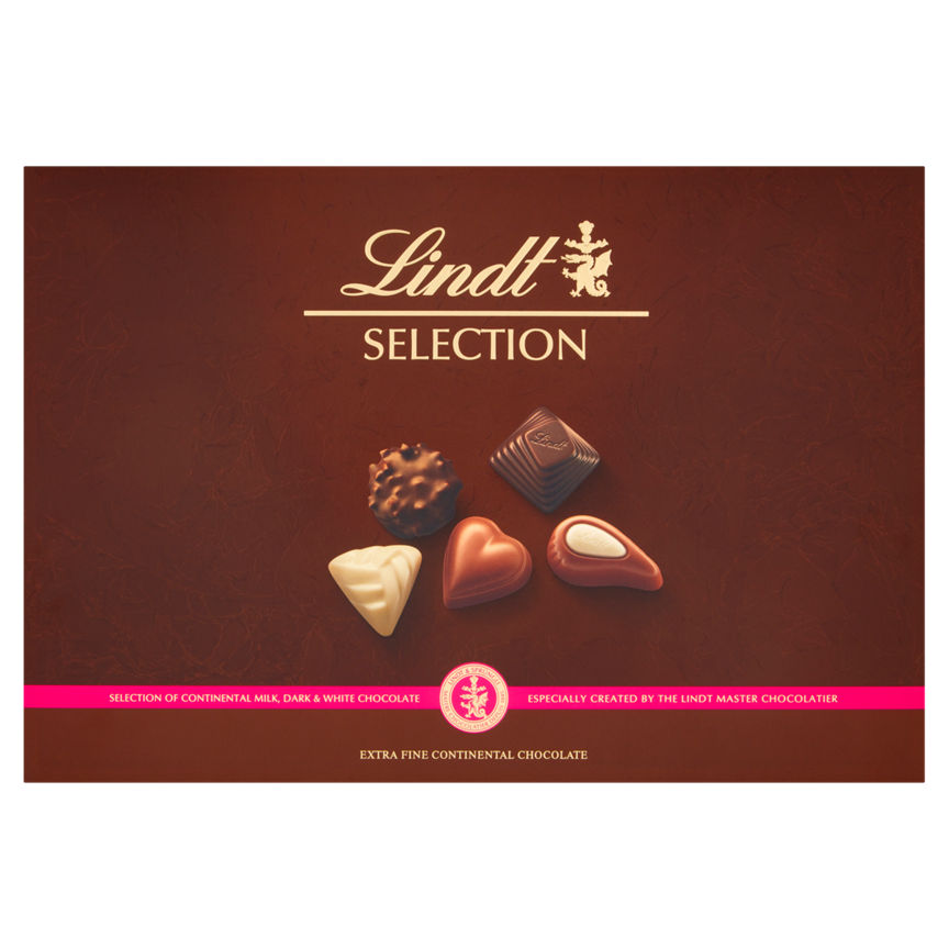 Lindt Selection Assorted Chocolate Box 427g GOODS ASDA   