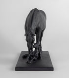 Lladró porcelain figurine of mare and foal, UK version