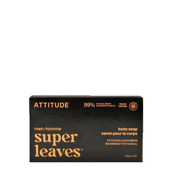 Attitude body soap Patchouli & Bourbon 113g, UK version