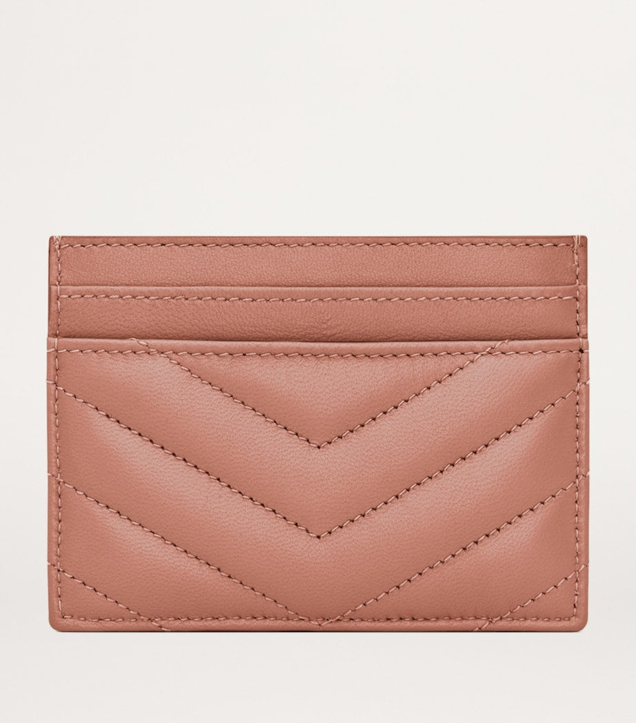 Saint Laurent Cassandre card holder in Nappa leather, imported from the UK