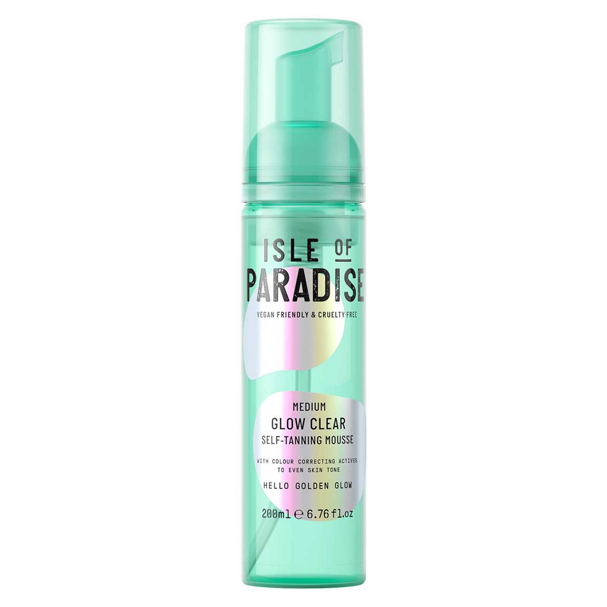 Isle Of Paradise Glow Clear Self Tanning Mousse Medium 200ml GOODS Boots   