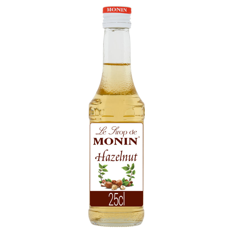 Monin hazelnut syrup 25cl - British product