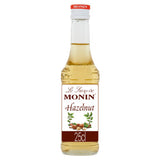 Monin hazelnut syrup 25cl - British product