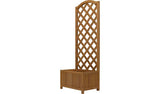Lattice Wooden Straight planter 120cm tall, imported from the UK