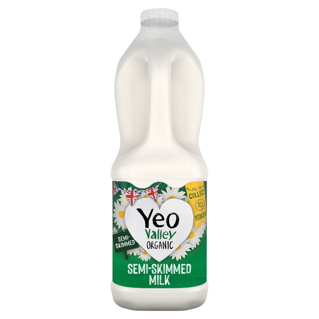 Yeo Valley Organic Fresh Semi Skimmed Milk   2L GOODS M&S   