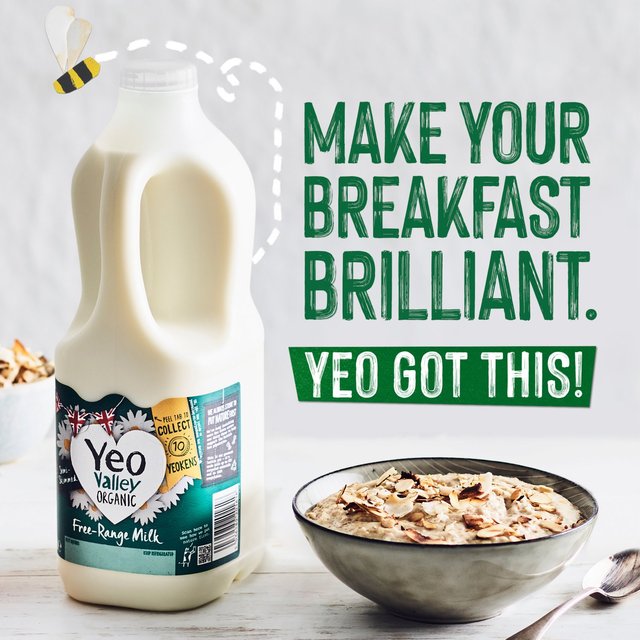 Yeo Valley Organic Fresh Semi Skimmed Milk   2L GOODS M&S   