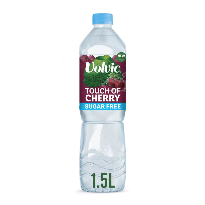 Volvic cherry flavoured water 1.5L - British product