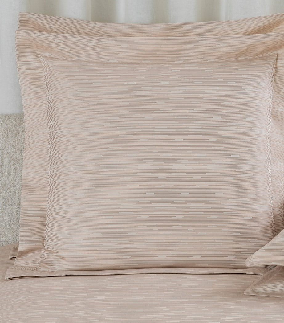Frette Stardust jacquard square pillowcase 65cm, imported from the UK