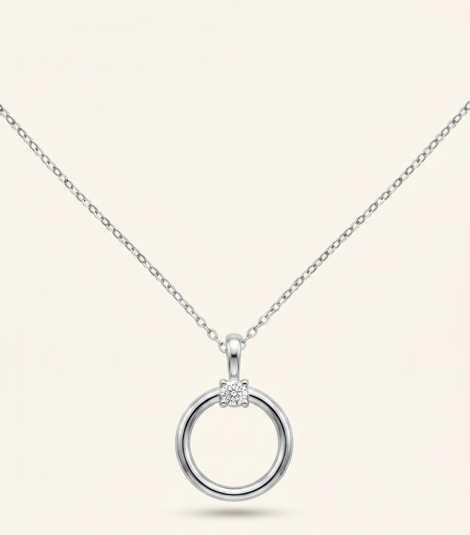 Cartier Trinity necklace three golds with diamond - British product