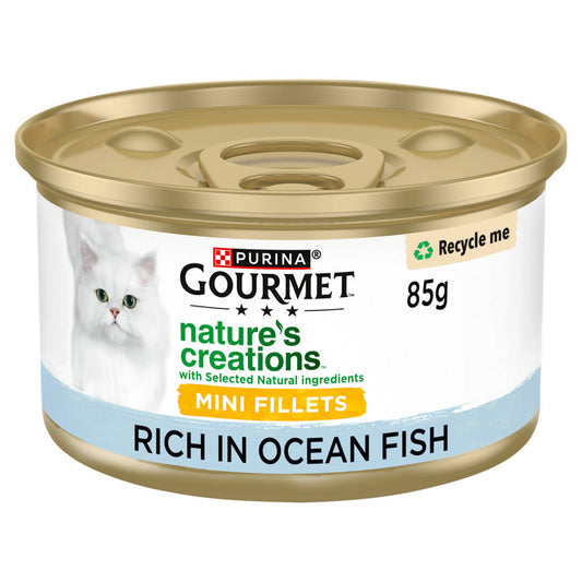 Gourmet Natures Creations Ocean Fish Cat Food Tin Cat Food & Accessories ASDA   