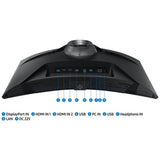 Samsung Odyssey G6 gaming monitor 27 inch (British brand)