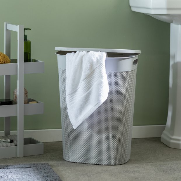 Argos Home laundry hamper grey 50L - British product