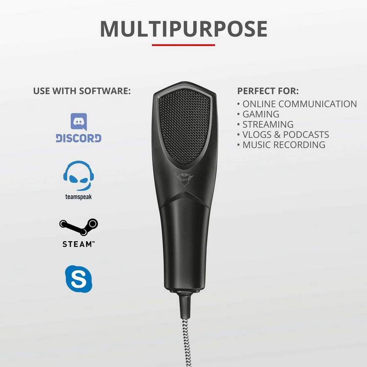 GXTrust GXT 232 Mantis streaming microphone, imported from the UK