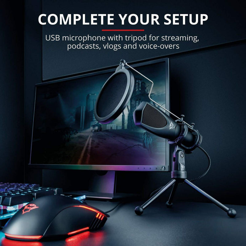 GXTrust GXT 232 Mantis streaming microphone, imported from the UK