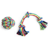Petface triple knot rope dog toy for small dogs - British product