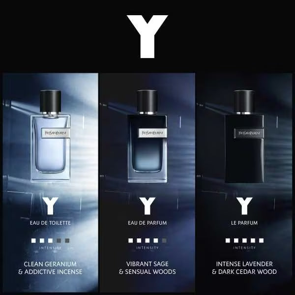 Yves Saint Laurent Y Men Eau de Toilette 60ml (British brand)