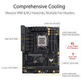ASUS TUF Gaming B650-Plus WiFi motherboard ATX, imported from the UK