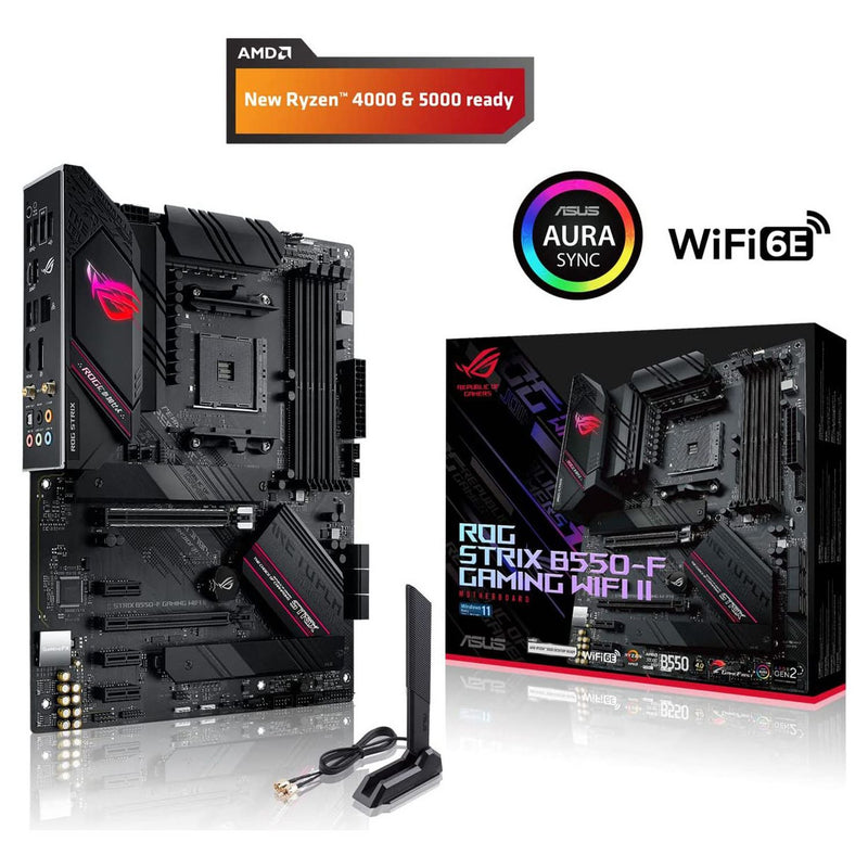 ASUS ROG Strix B550-F Gaming Wi-Fi II motherboard, imported from the UK
