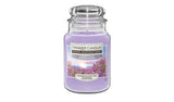 Yankee Candle scented candle Lavender Beach large, UK version