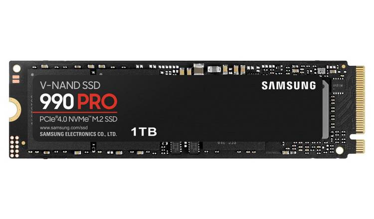 Samsung 990 PRO 1TB PCIe 4.0 NVMe SSD (British brand)