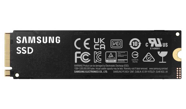 Samsung 990 PRO 1TB PCIe 4.0 NVMe SSD (British brand)