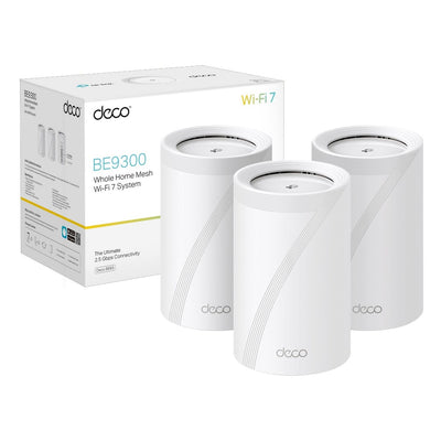 Argos TP-Link Deco BE65 9.3Gbps Whole Home Mesh Wi-Fi 7 System 3 Pack- Buy online at McGrocer