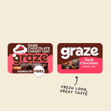 Graze Vegan Dark Chocolate Crunchy Mixed Snacks   40g GOODS M&S   