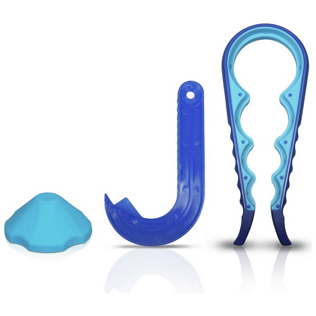 Aidapt opening bundle with can opener and jar grip, imported from the UK