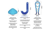 Aidapt opening bundle with can opener and jar grip, imported from the UK