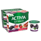 Activia Rhubarb Prune Fig Blackberry & Raspberry Multipack Fruit Yoghurt    8 x 115g GOODS M&S   